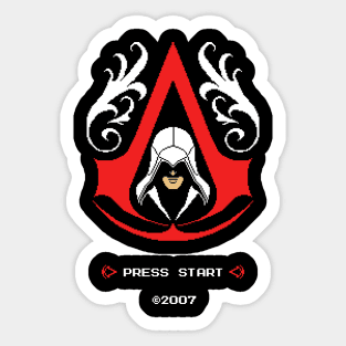 Assassin's Pixels Sticker